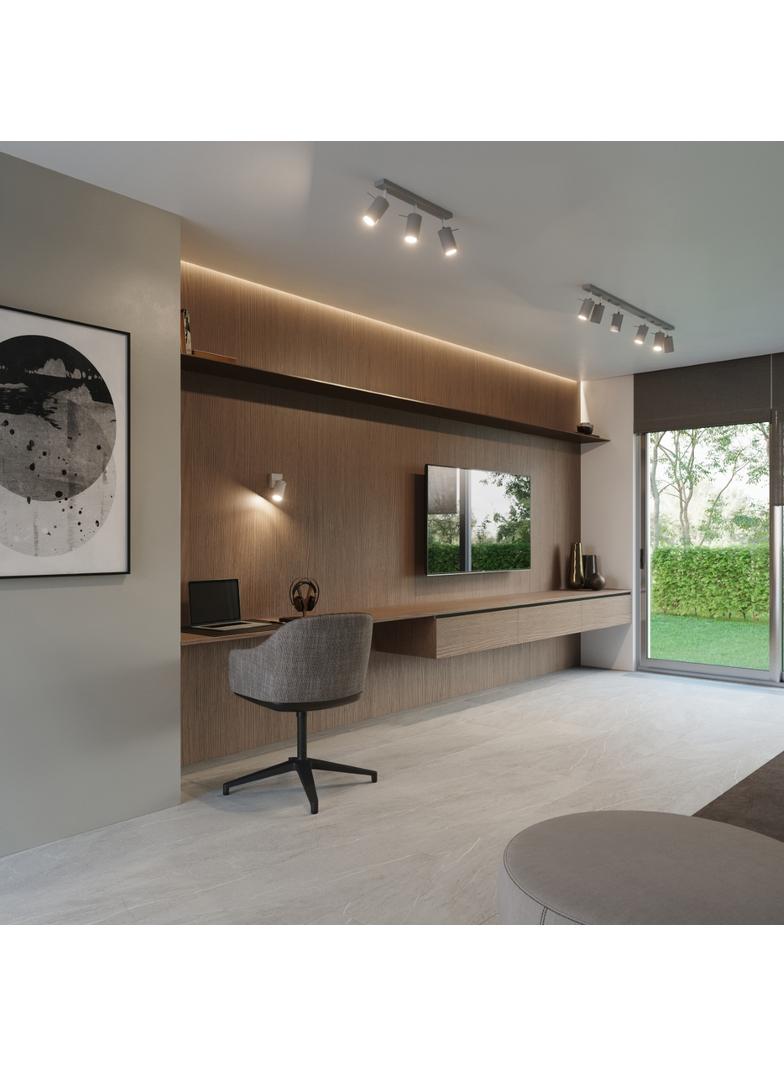 Sollux Plafon RING 2 szary SL.0450