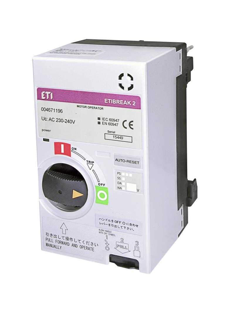 Napęd silnikowy z autoresetem MO2 250 AC230-240V RS 004671196 ETI