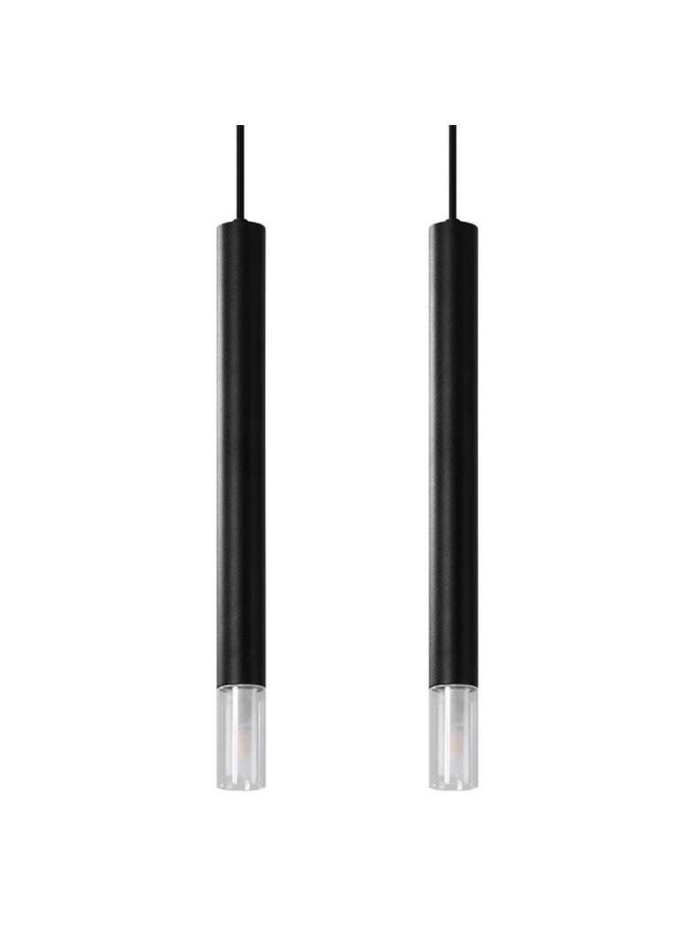Sollux Lampa wisząca WEZYR 2 czarna SL.0961
