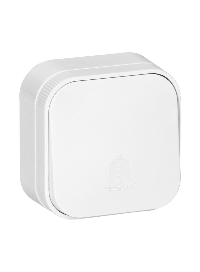 Przycisk dzwonek natynkowy ToDo IP20, biały