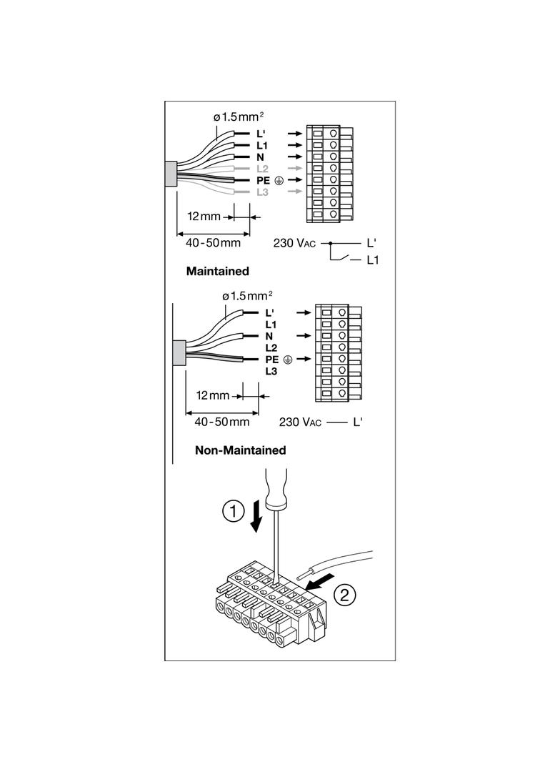 Oprawa TRUSYS FLEX P 35W 840 VW CL WT EM