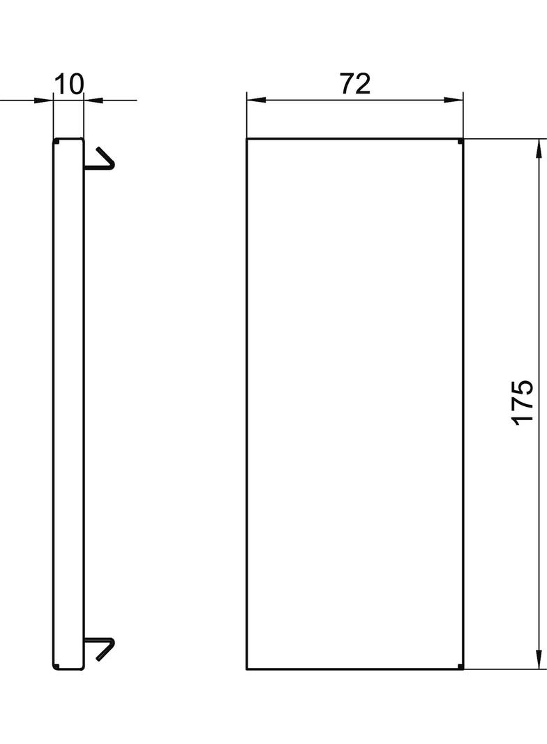 GS-E70170RW, Końcówka 70X170 CZ.B.