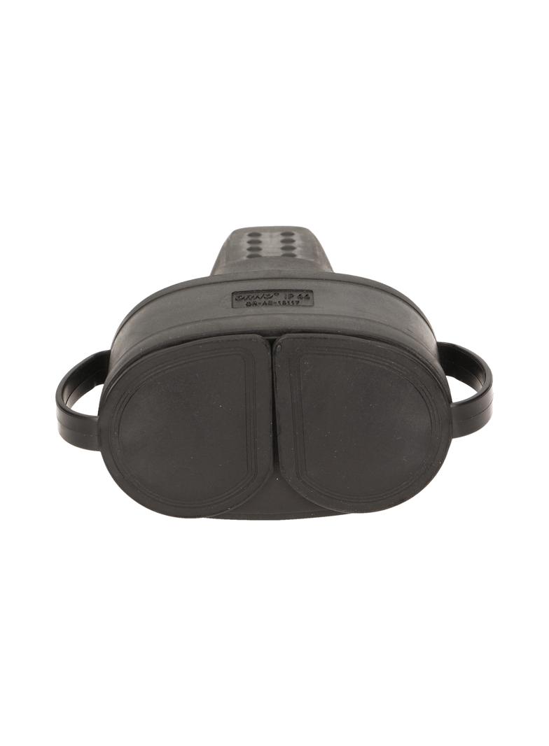 Bryzgoszczelne podwójne gniazdo gumowe IP44 16A 230V OR-AE-13117 ORNO