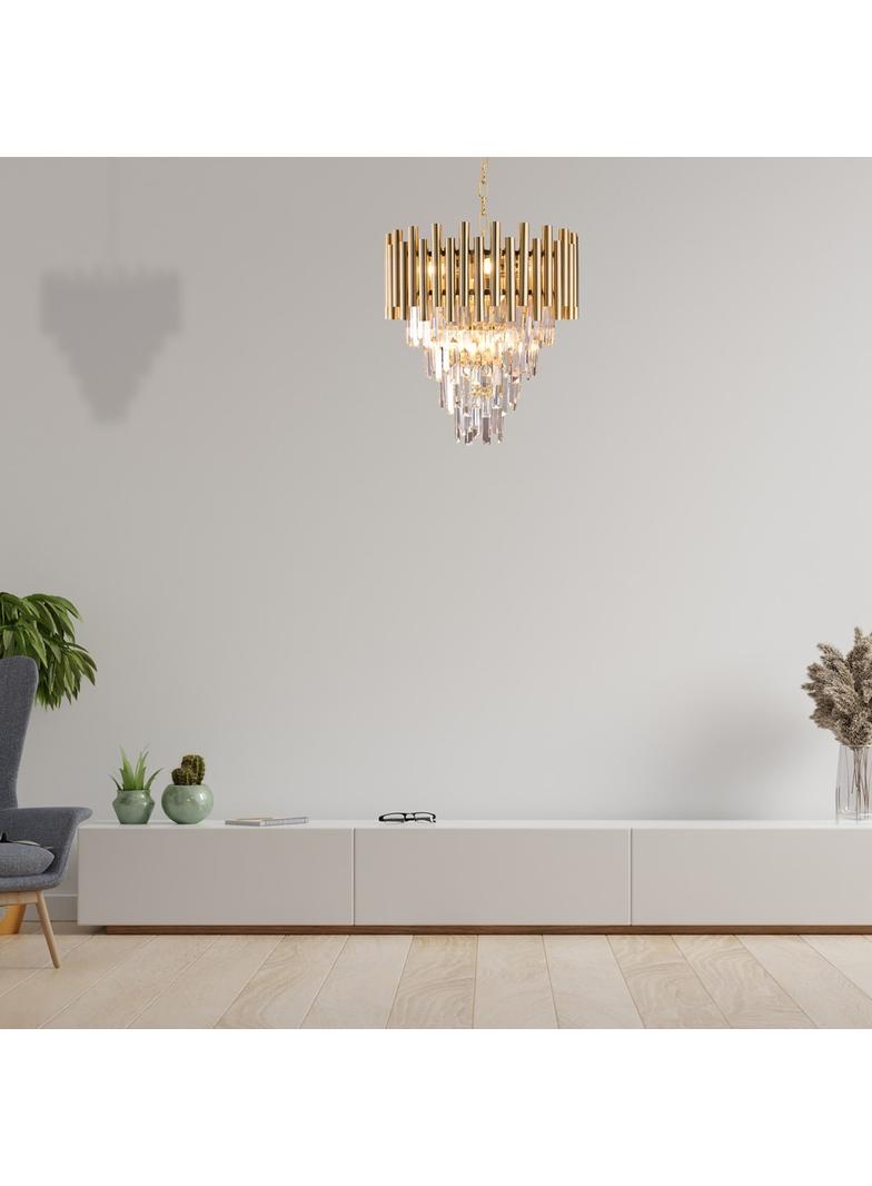 lampa wisząca Madison 9xE14 złota ML5992 Milagro