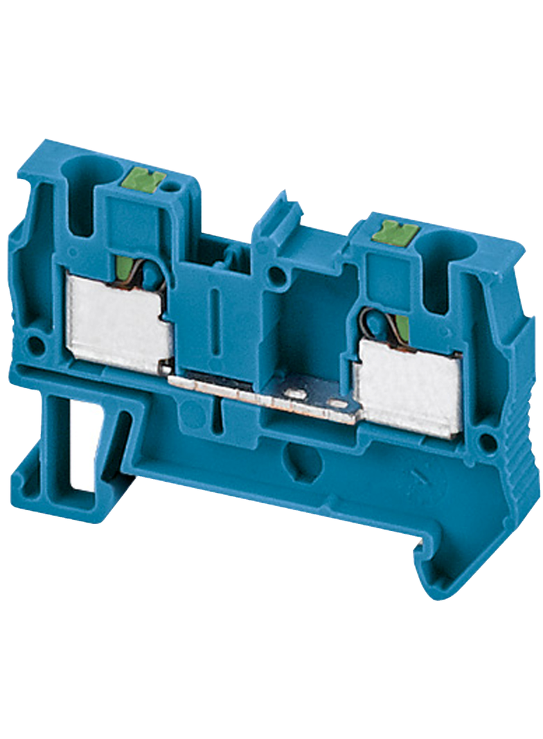 Złączki NSY, zacisk wciskany przepustowy 2 punktowy NSYTRP42BL