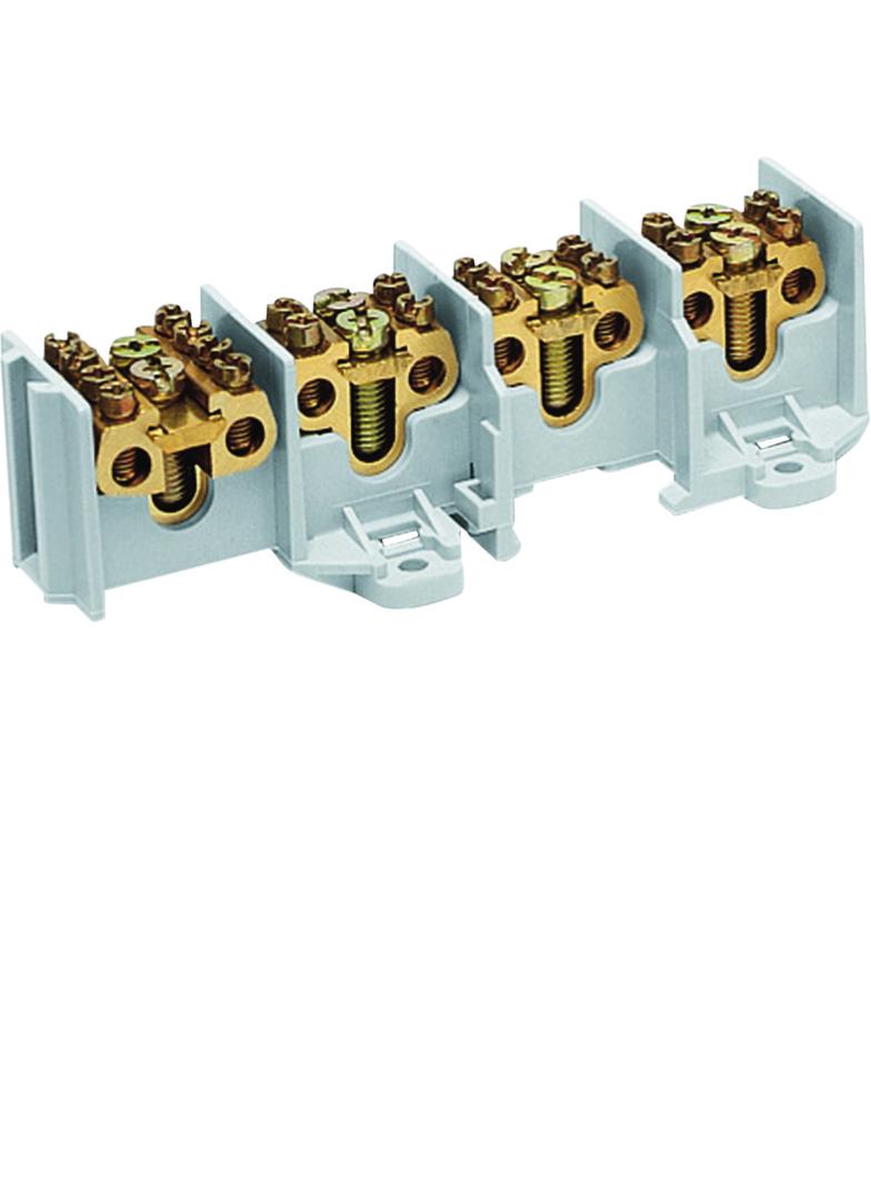 Zaciski rozgałęźne 4-polowe 4X35/4PEN K65A HAGER