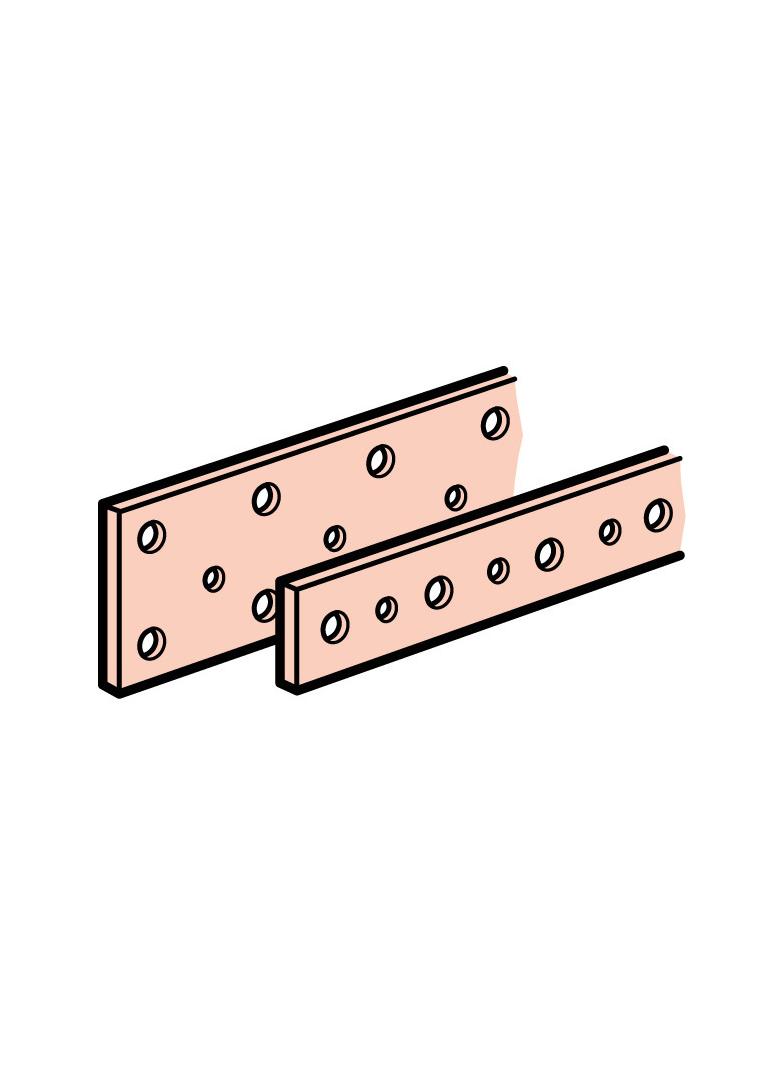 Szyna Zbiorcza Miedziana 25x4x1000Mm 037438 LEGRAND