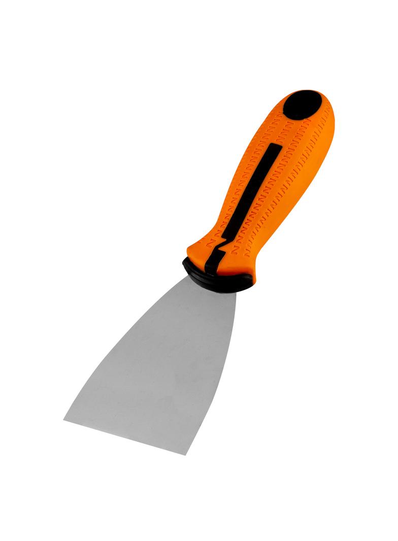 Szpachla malarska 63 mm, stal nierdzewna, dwukomponentowy uchwyt