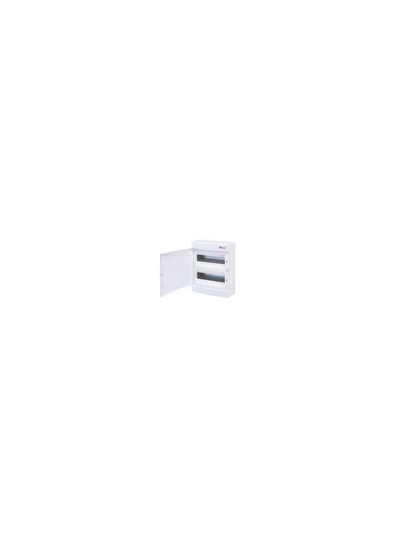 Rozdzielnica natynkowa 2x12 drzwi białe ECT24PO-s 001101072 ETI