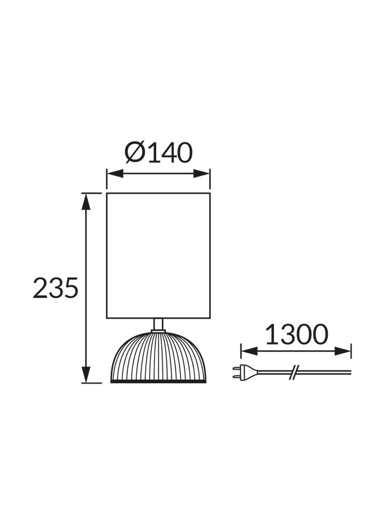 Lampka stołowa PASMA E14 BROWN