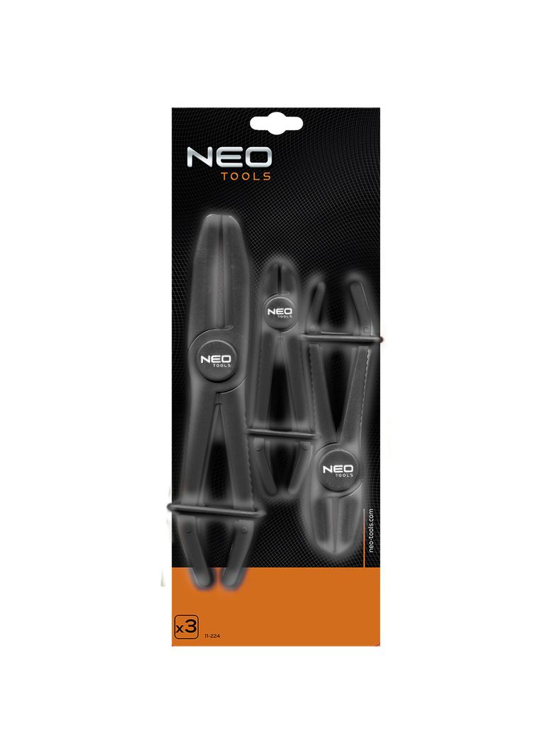 Szczypce zaciskowe, zestaw 3 szt.