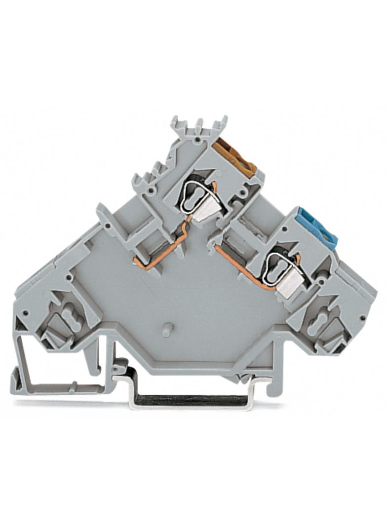 Złączka 0,08-2,5mm2 szary 20A DIN 35mm /10szt./ 280-564 WAGO