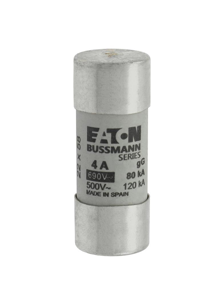 C22G4S Wkładka cylindryczna z wybijakiem 22x58 4A GG 690V AC C22G4S EATON