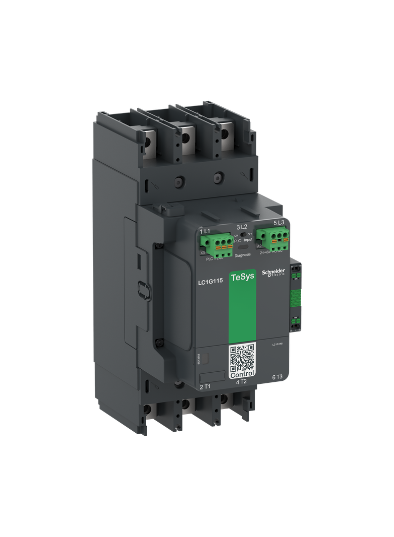 Stycznik mocy, TeSys Giga, 3 biegunowy (3NO), AC-3 =440V 150A, wersja rozszerzona, 200…500V szerokoz