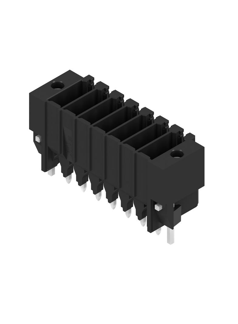 S2C-SMT 3.50/14/180LF 3.5SN BK BX Wtyki PCB (złącza płyty), 3.50 mm, Liczba biegunów: 14, kąt odejścia: 180° /54szt./ 1290270000 WEIDMÜLLER