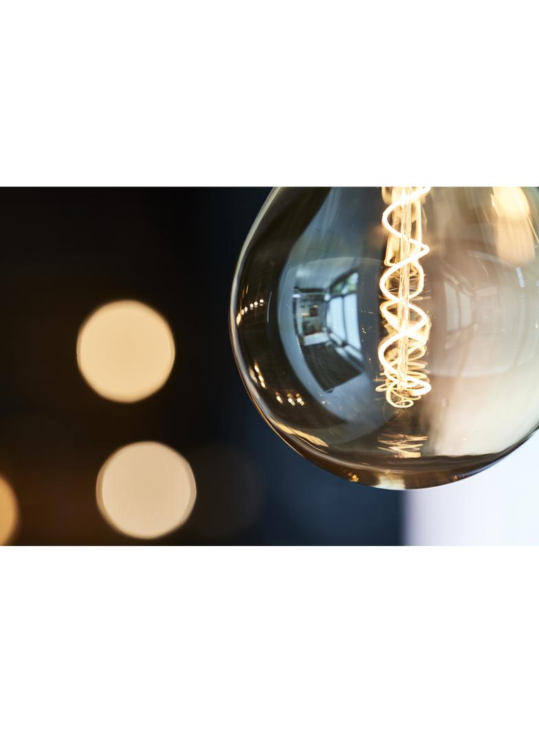 Lampa LED Vintage 1906 dim CL GLOBE125 Filament szkło przezroczyste GOLD 55 dim 7W 825 E27