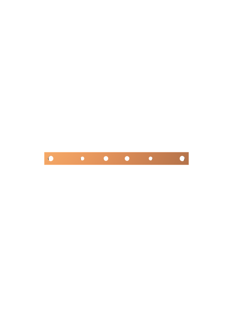 ZX1104 Szyna Cu 30x10mm 1F