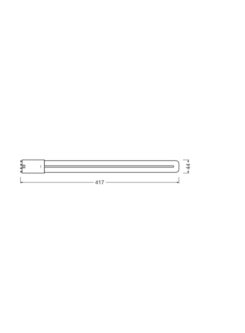 Lampa DULUX L LED FR 36 ECG, AC mains 18W 830 2G11