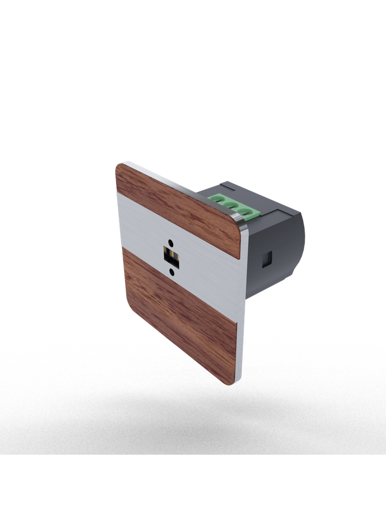 Laserowy czujnik odległości DRL-12, czujnik ruchu, merbau-satyna