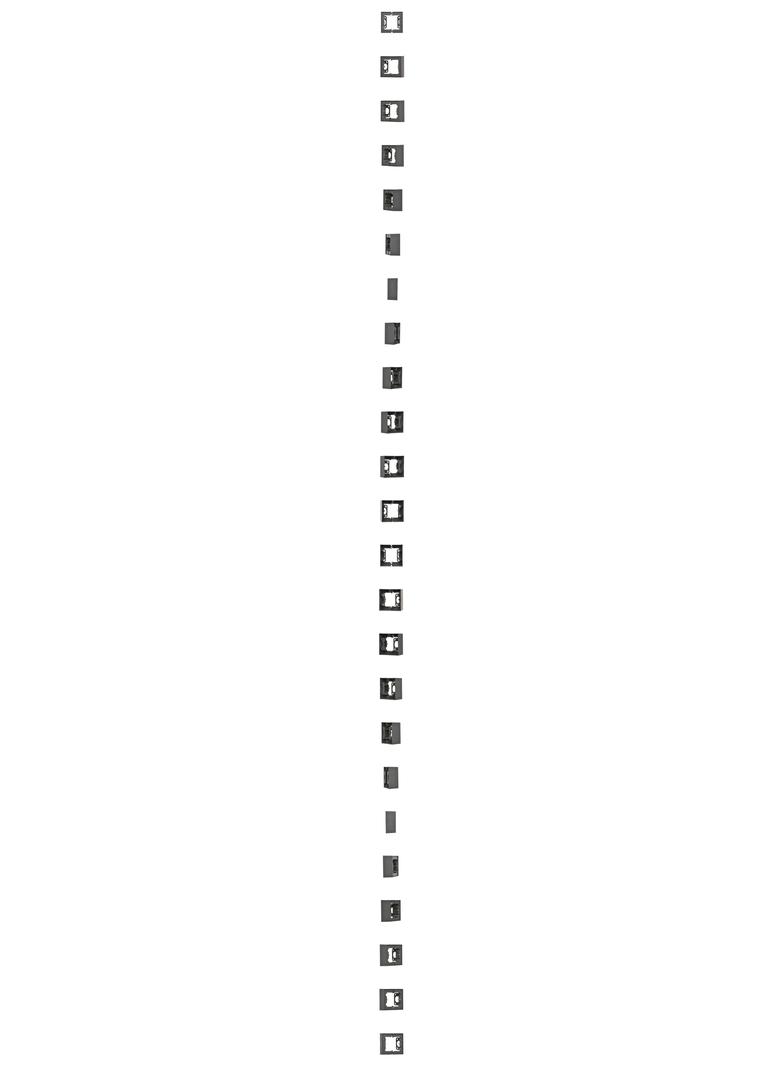 Simon 55 Puszka natynkowa pojedyncza składana do ramek LINE/DUO (1 szt TSC/. = 2 elementy) Grafitowy