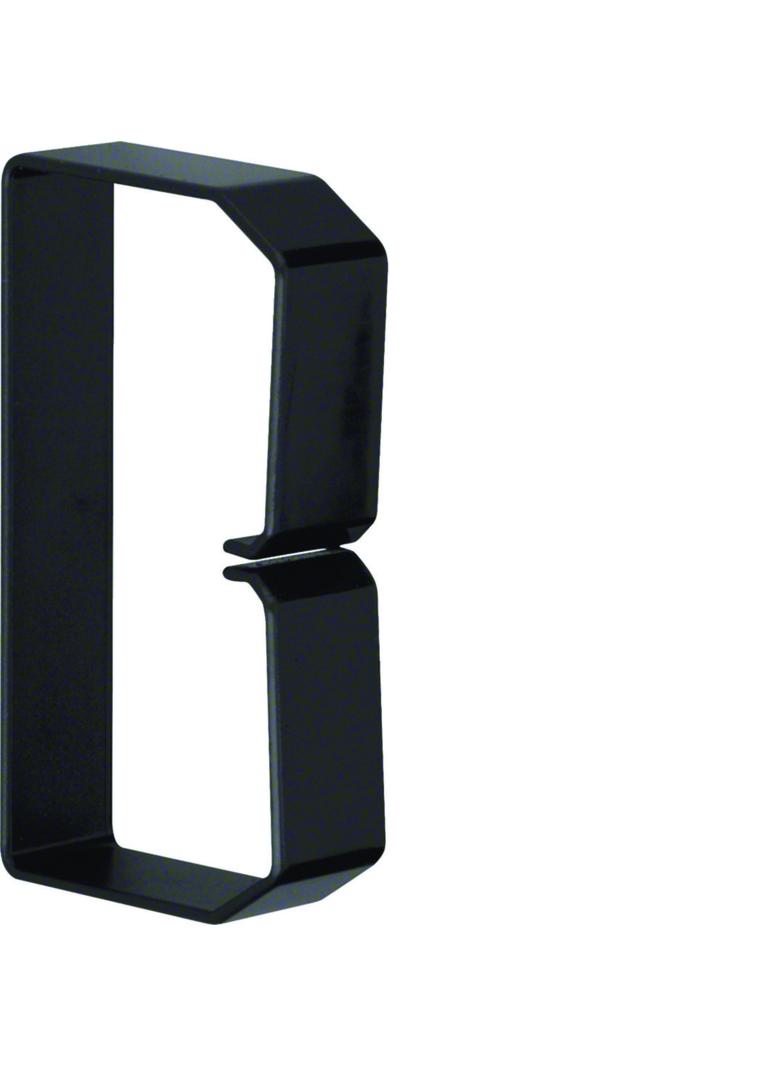 tehalit.BA6 Klamra do przewodów 60x100 czarny B601003 HAGER