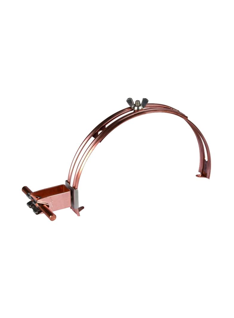 Wspornik dachowy z DEHNgrip, wys. 32 mm, stal nierdzewna NIRO miedziowany, NIRO/gal Cu