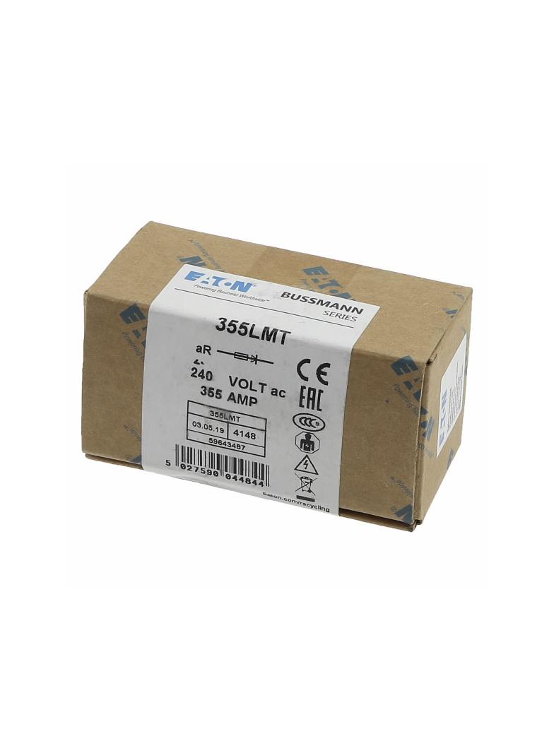 355AMP 240V IEC AC BS88 HIGH SPEED FUSE Wkładka szybka 355A AC 240V DC 150V BS88 38x84 mm, 355LMT EA