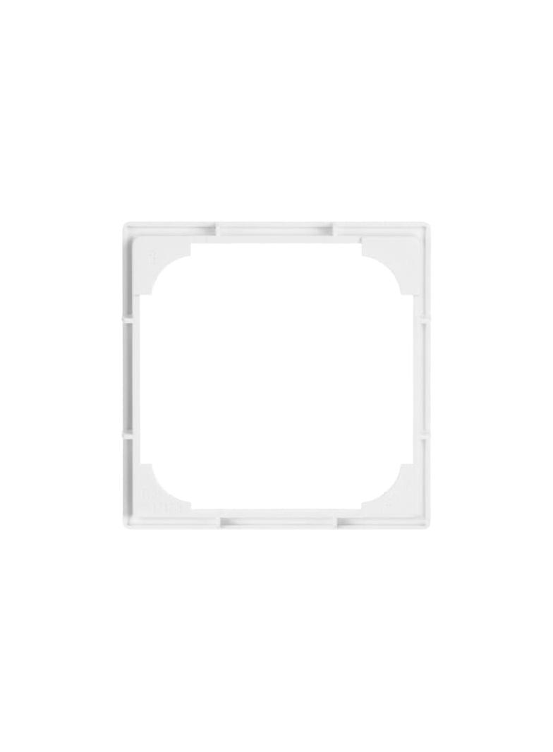 FUTURE Pierścień pośredni Do mocowania pokryw o wymiarach 55 x 55 mm biały studyjny