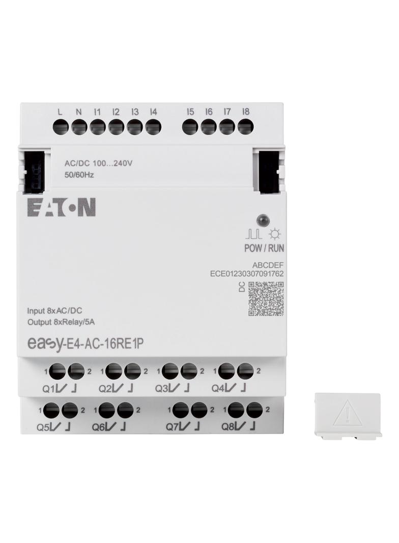 EASY-E4-AC-16RE1P easyE4 Push-in rozszerzenie 230VAC/DC 8DI 8DO-R 197515 EATON