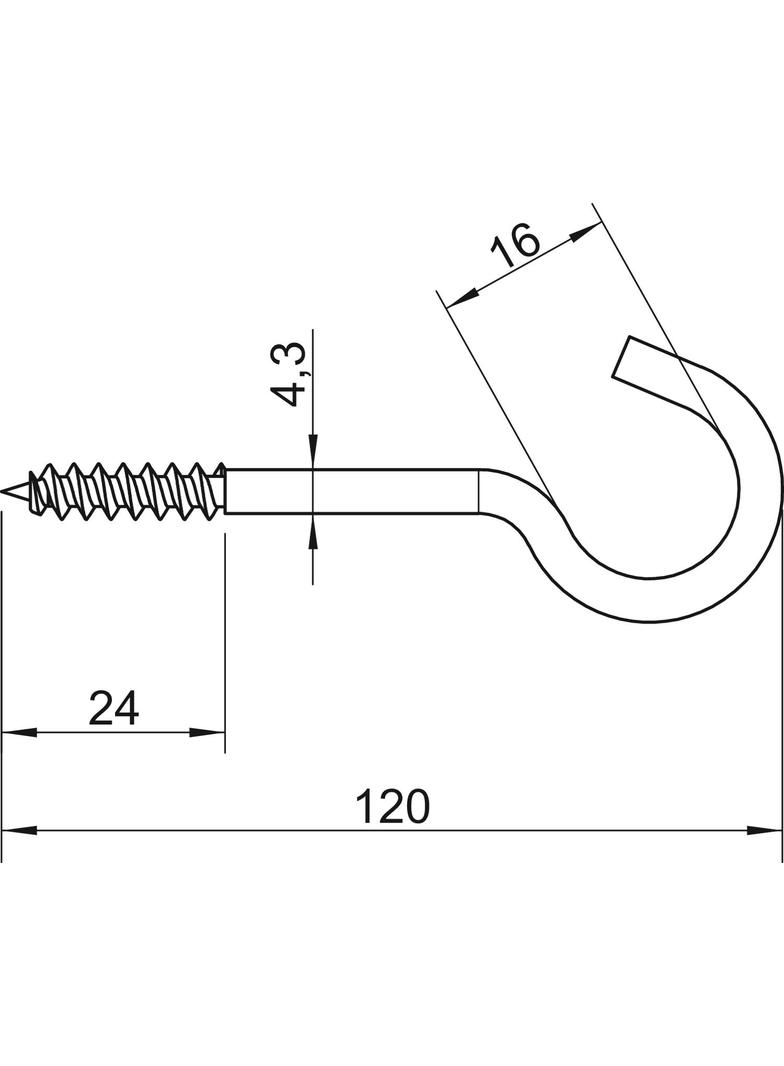 915, HAKI STROP.120MM Z GWINT.I WKR.