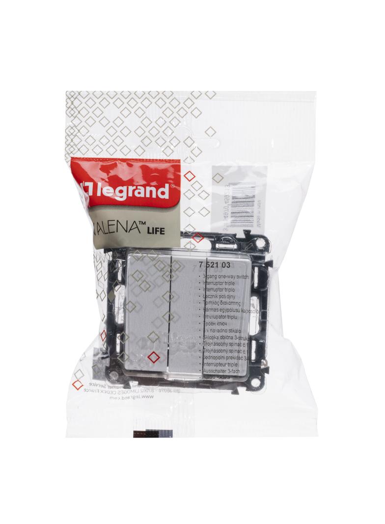 Valena Life Łącznik Potrójny Biały 10Ax 250 V 752103 LEGRAND
