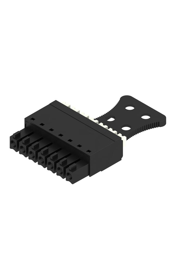 BCF 3.81/07/180ZE SN BK BX Wtyk PCB (złącze wiązki), listwa z gniazdami, 3.81 mm, Liczba biegunów: 7, PUSH IN, Złącze sprężynowe /50szt./ 1231710000 WEIDMÜLLER