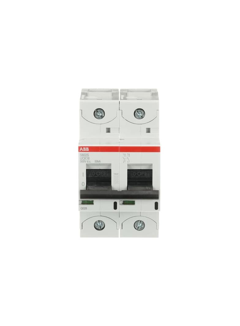 S802S-UCK16 Wyłącznik nadprądowy 50kA AC/DC 2P UCK16A 2CCS862001R1467 ABB