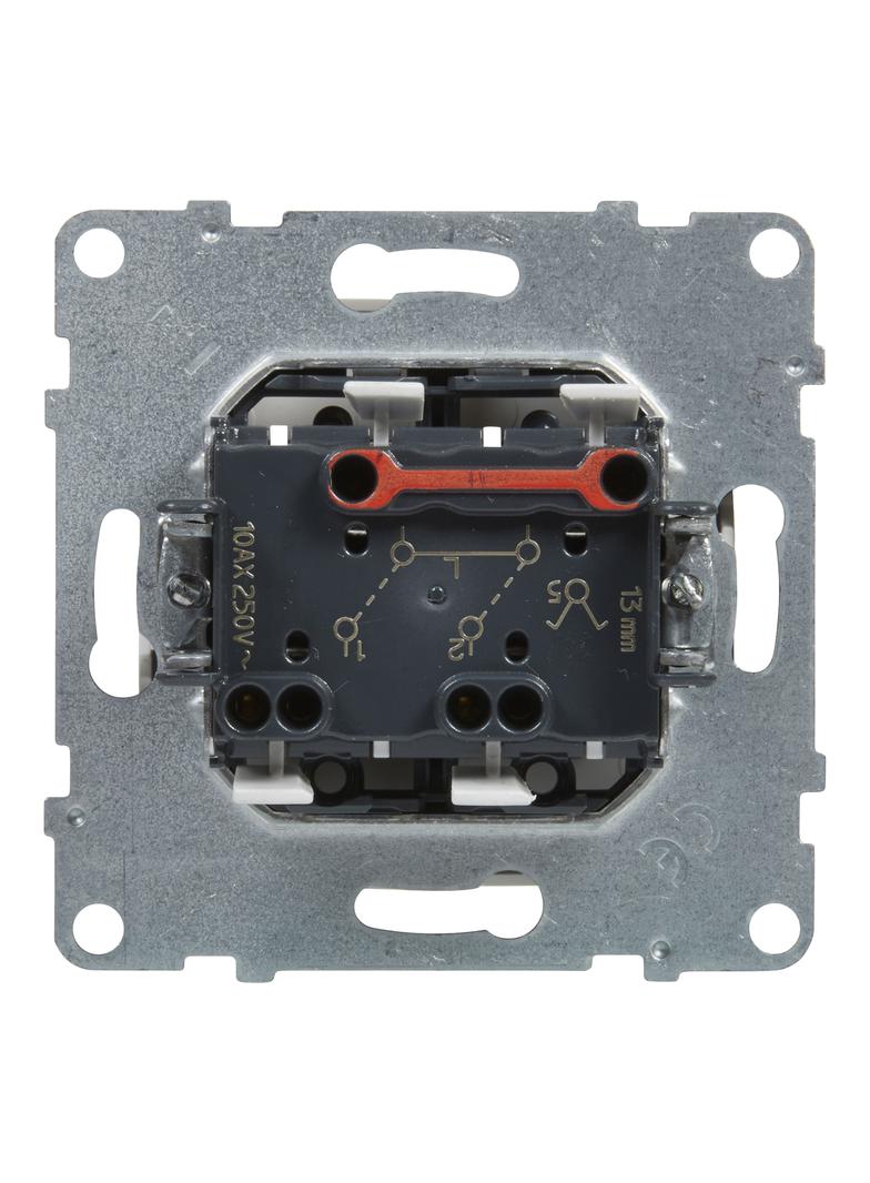 SUNO - Łącznik świecznikowy - 10 AX - 250 V~ - zaciski automatyczne, Biały, Legrand