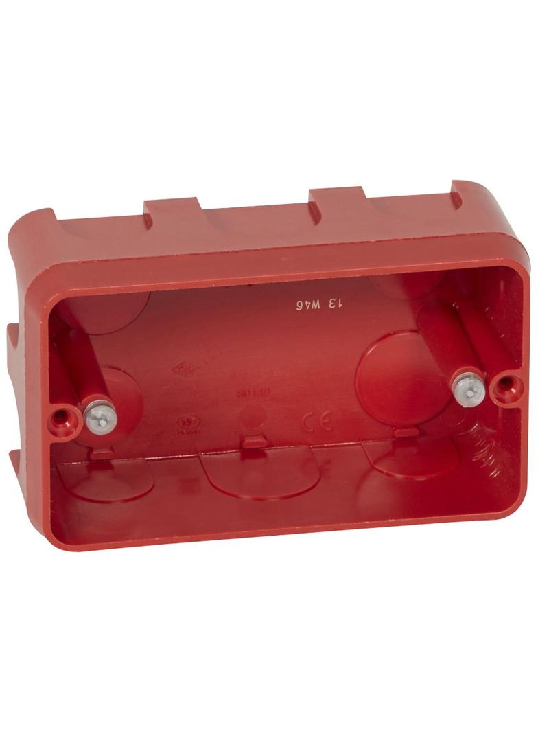 BATIBOX PUSZKA POJEDYNCZA NA 3 MODUŁY MOSAIC DO ŚCIAN MUROWANYCH 40 MM, Legrand