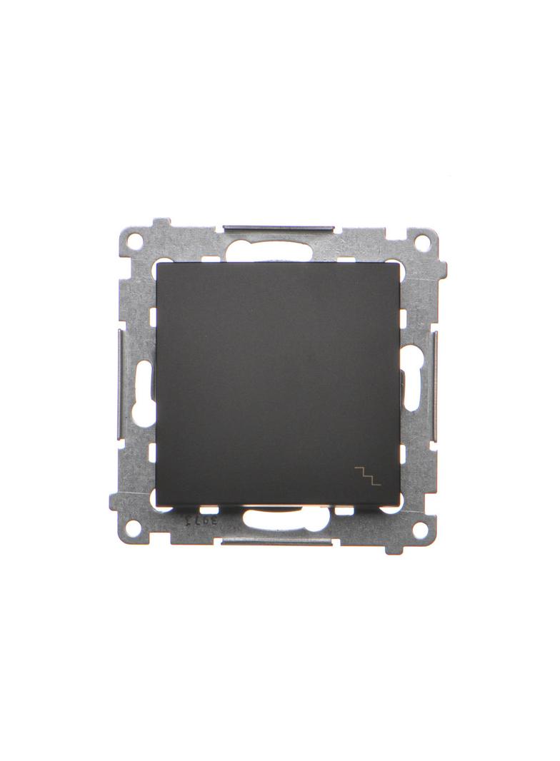 Simon 54 Łącznik schodowy 10A 250V szybkozłączka czarny DW6.01/49 KONTAKT