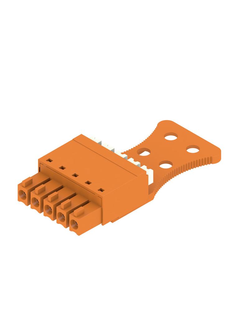 BCF 3.81/05/180ZE SN OR BX Wtyk PCB (złącze wiązki), listwa z gniazdami, 3.81 mm, Liczba biegunów: 5, PUSH IN, złącze sprężynowe /50szt./ 1235790000 WEIDMÜLLER