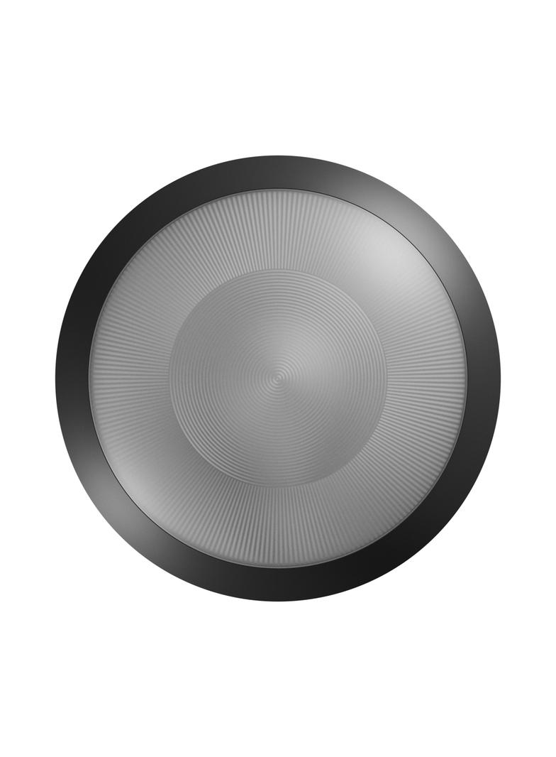 NYMPHEA OMNI BLACK E27 230V IP65 IK08 FI300X90MM CZARNY OKRĄGŁA