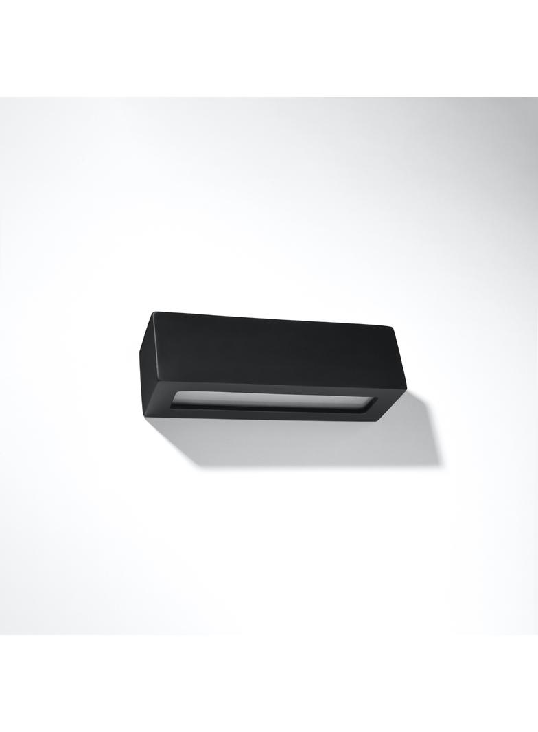 Sollux Kinkiet ceramiczny VEGA czarny SL.0878