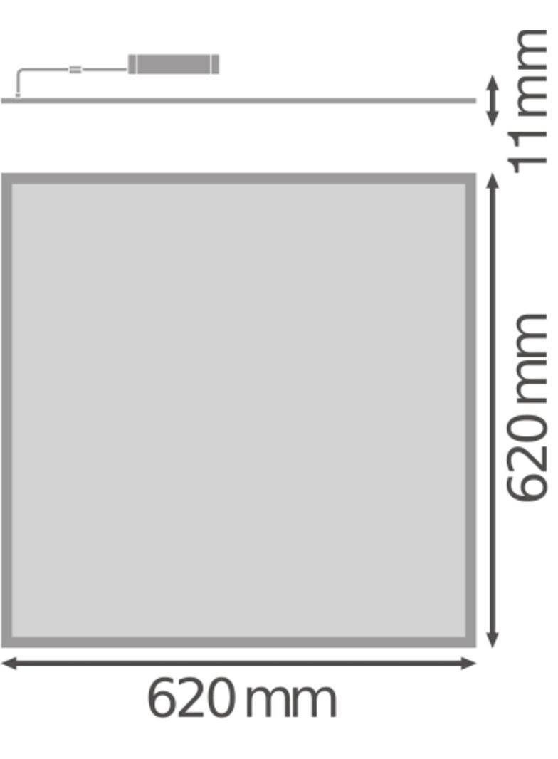 Oprawa BIOLUX HCL PANEL 625 ZB 43W 2700-6500K