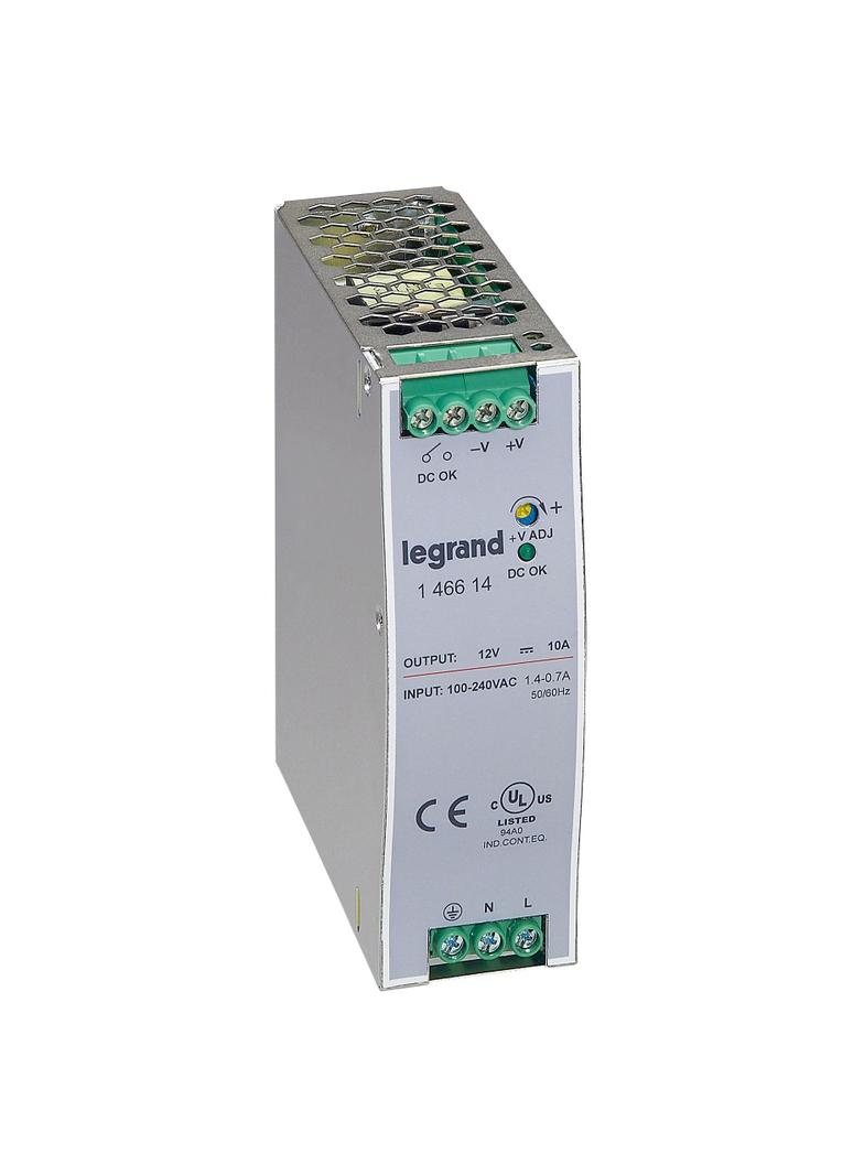 ZASILACZ 1F STABILIZOWANY 240V/12V 10A, Legrand