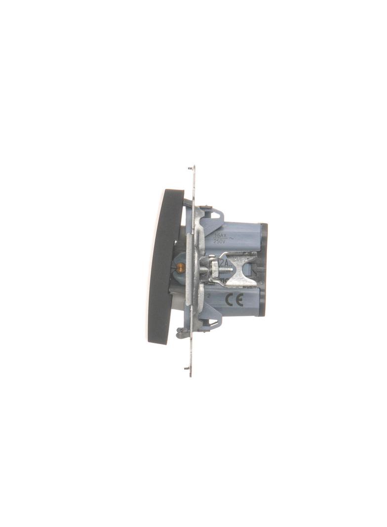 Simon 54 Łącznik dwubiegunowy 16A z. śrub. czarny