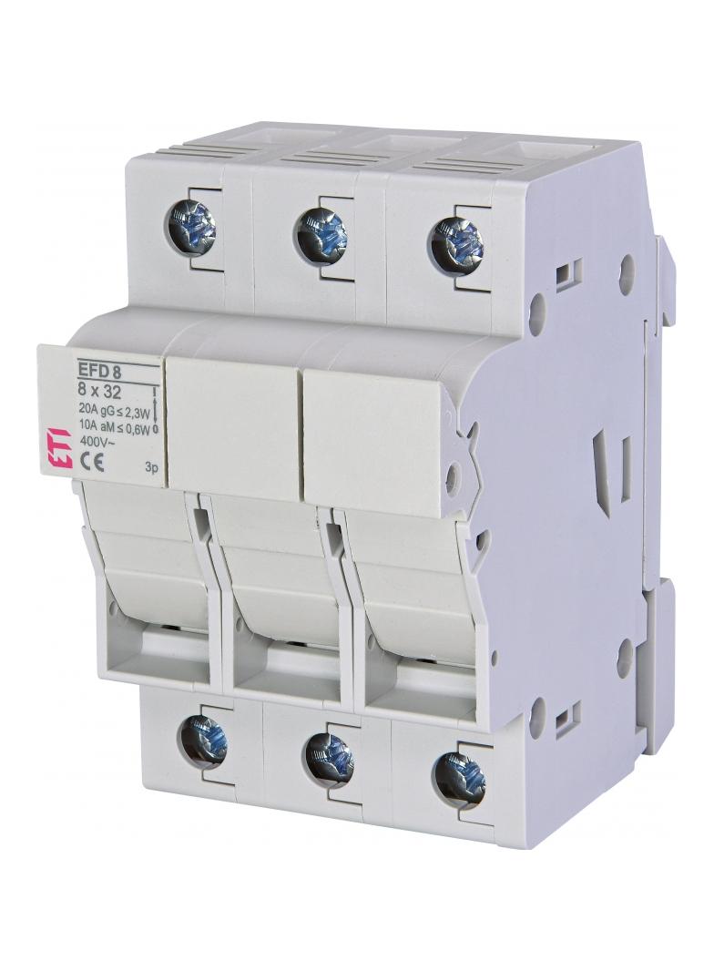 Rozłącznik bezpiecznikowy z adapterem EFD 8 3P AD 002520304 ETI