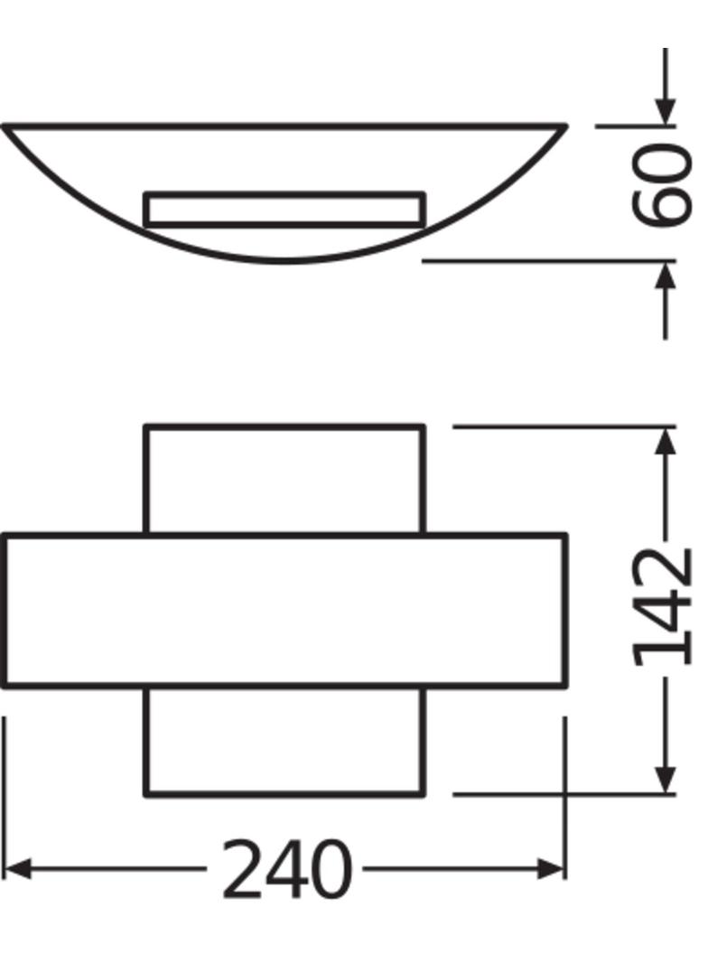 ENDURA STYLE SHIELD SQ 11W DG LEDV Oprawa zewnętrzna