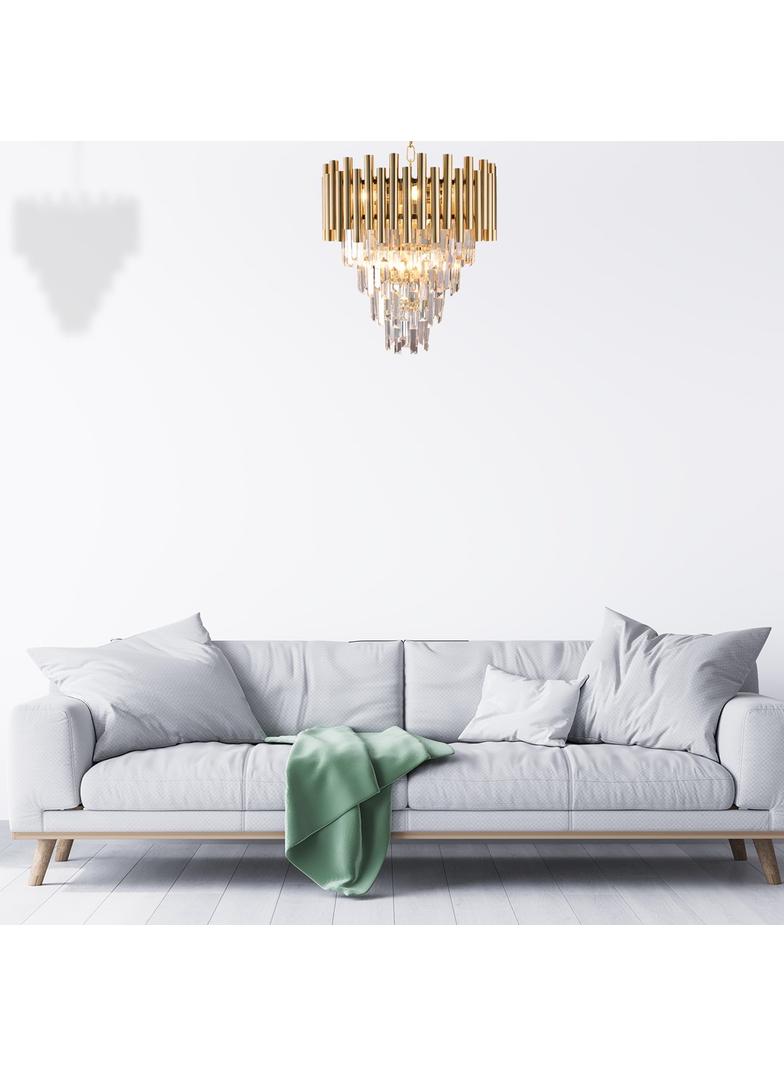lampa wisząca Madison 9xE14 złota ML5992 Milagro