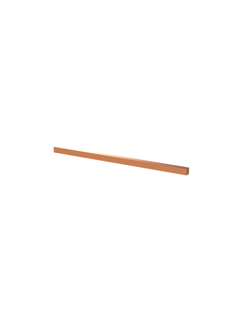 ZX1046 Szyna Cu 12x10mm 1F