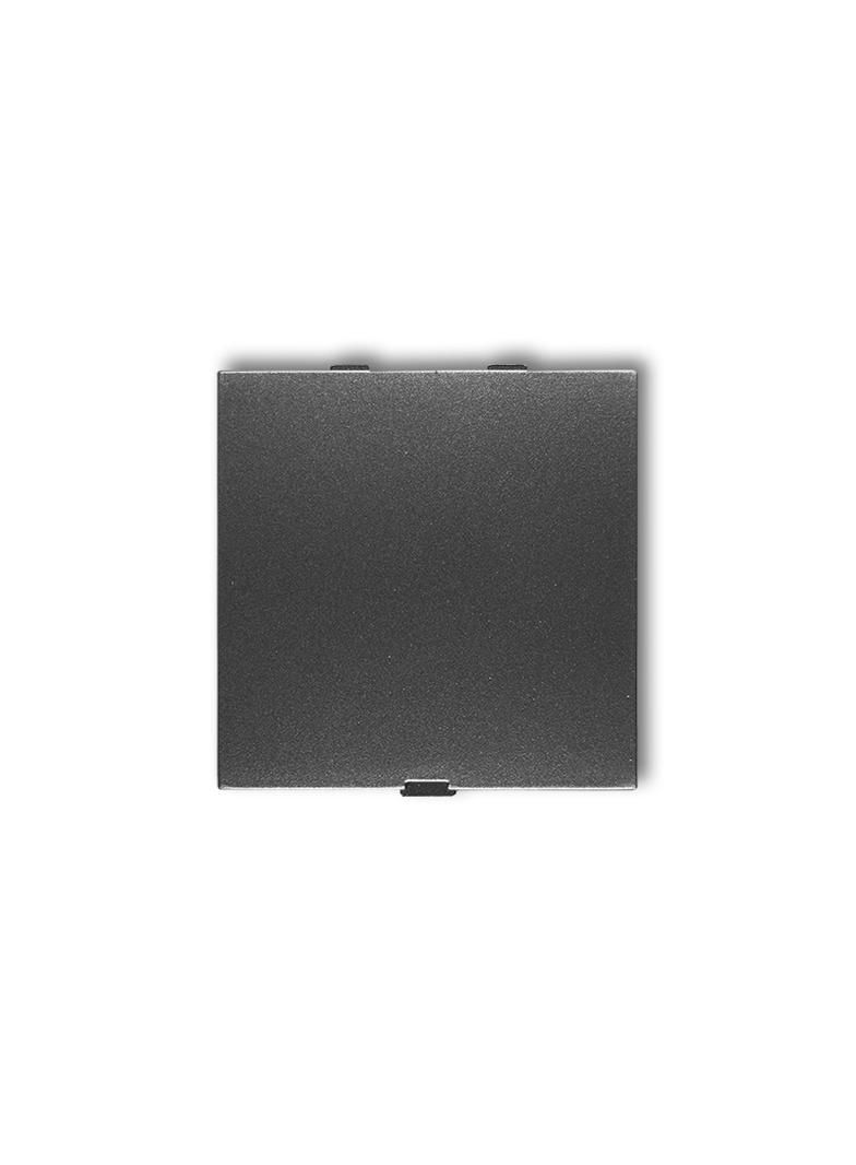 Zaślepka do ramki serii DECO, ICON, MINI. FLEXI grafitowy 11DZA KARLIK