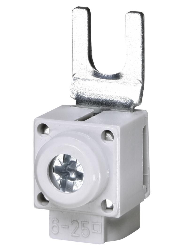 EFB-25FT-15 Zacisk zasilający widełkowy,podłączenie górne