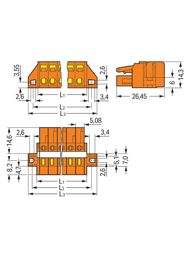 1-przewodowe gniazdo