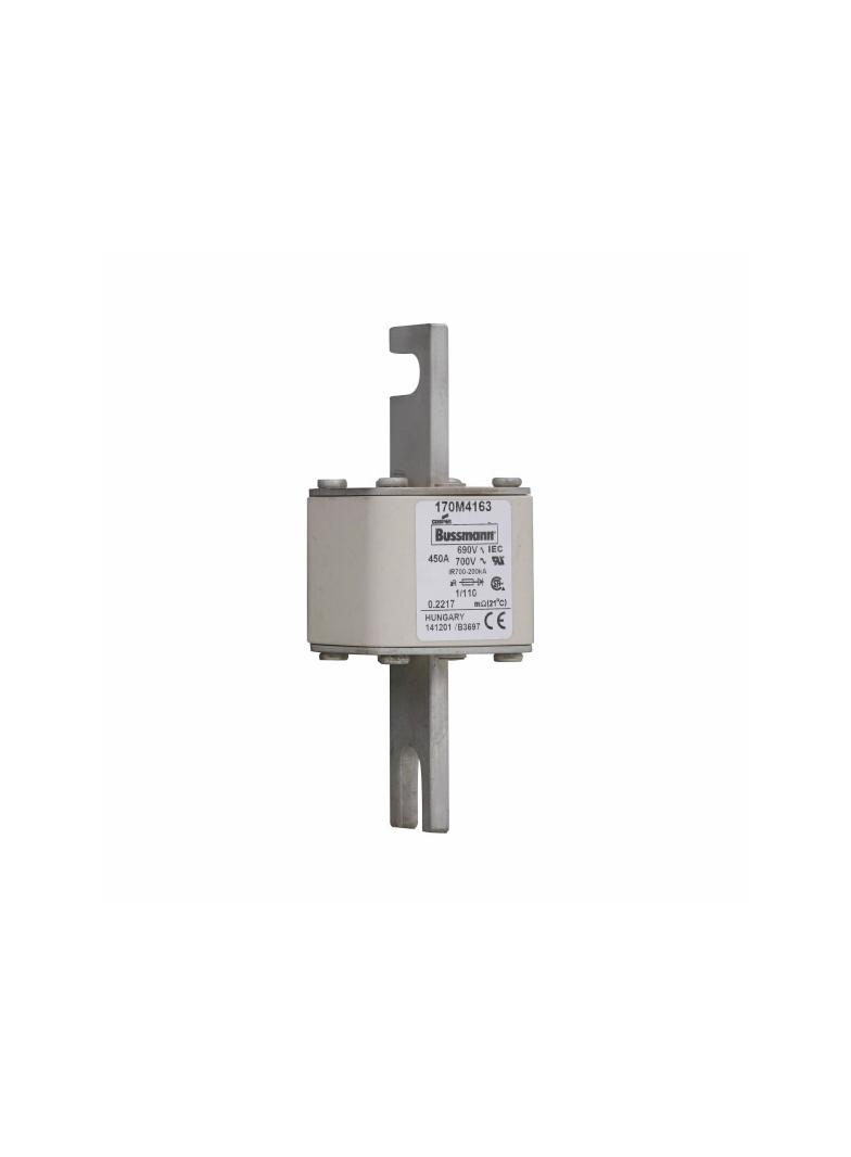 450A 690V 1/110 aR INDICATOR FUSE Wkładka szybka 450A AC 690V DIN 1 53x66x138 mm aR DIN, 170M4163 EA
